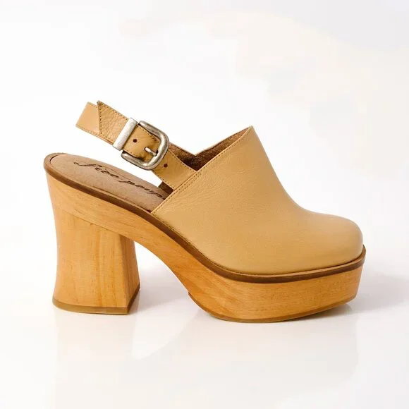 FREE PEOPLE Mallory Mule Clogs / Vachetta - Picture 6 of 10